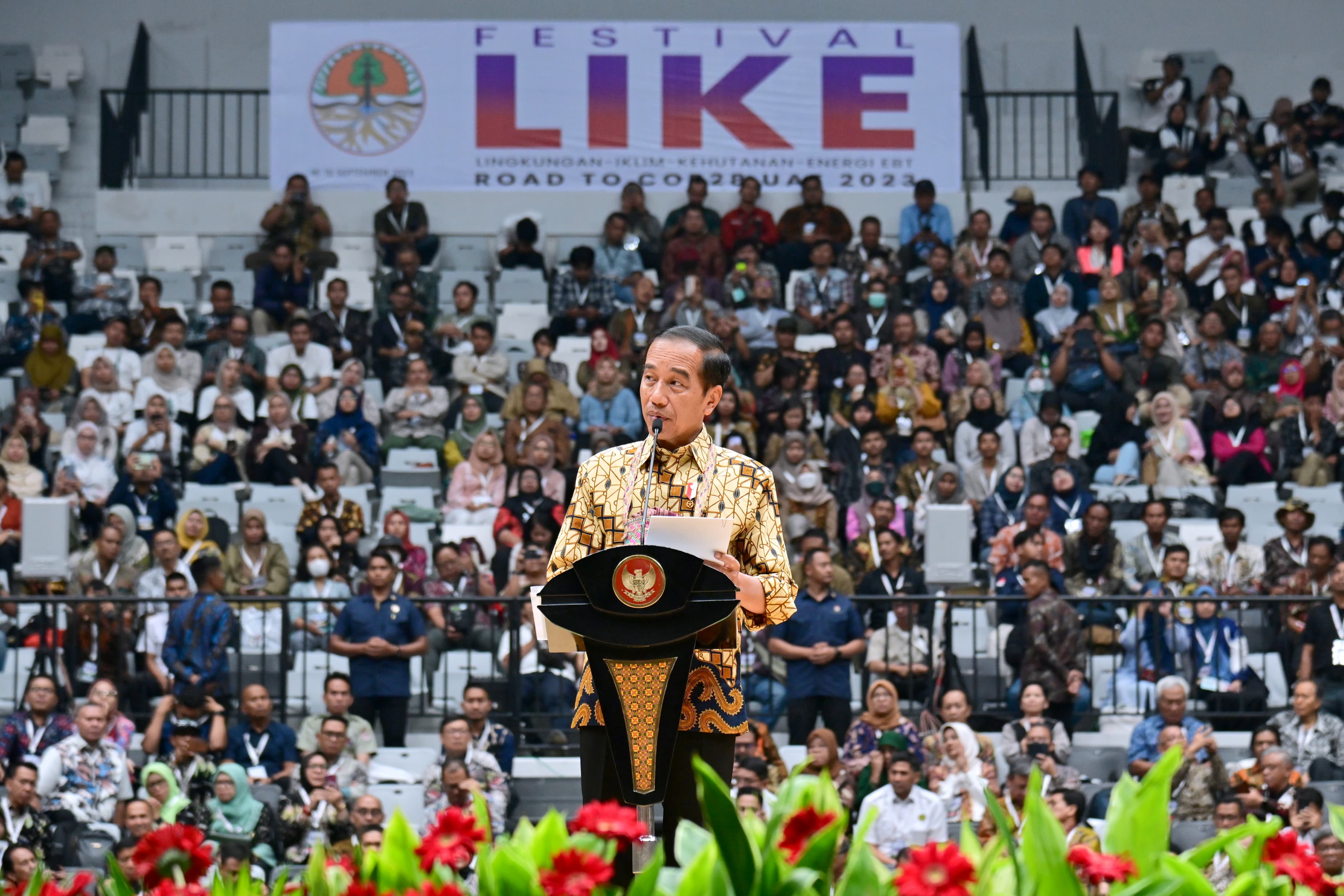 Presiden Joko Widodo Ajak Masyarakat Jaga Kelestarian Lingkungan