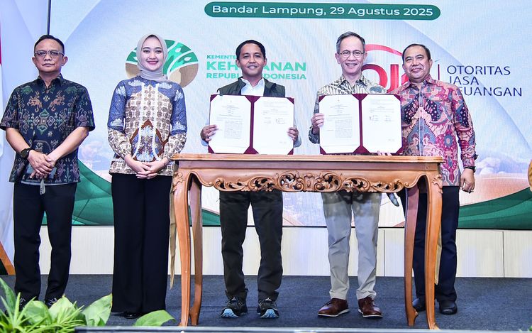 OJK dan Kemenhut Perkuat Sinergi Sektor Jasa Keuangan dan Kehutanan