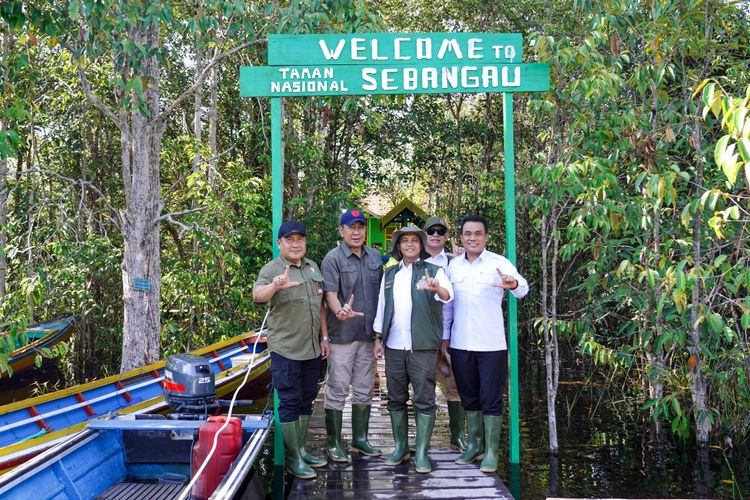 Menhut: Gambut Sebangau Penting Bagi Iklim Global