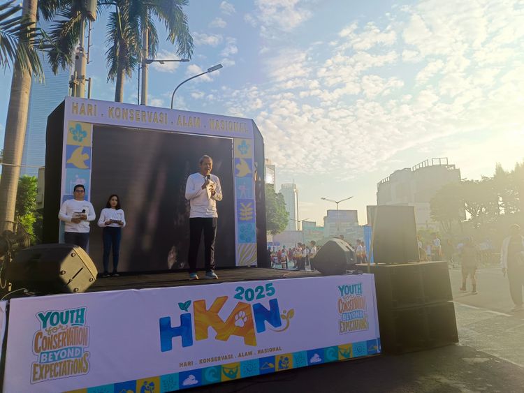 Gerakan Sadar Konservasi Meriahkan CFD Jakarta, Menuju Puncak Peringatan HKAN 2025