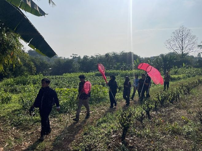 45 Pemuda Eksplorasi Keanekaragaman Hayati di Hutan Penelitian Dramaga