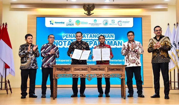 Perkuat KUPS, Kemenhut Dukung Nota Kesepahaman dengan Kementerian Koperasi