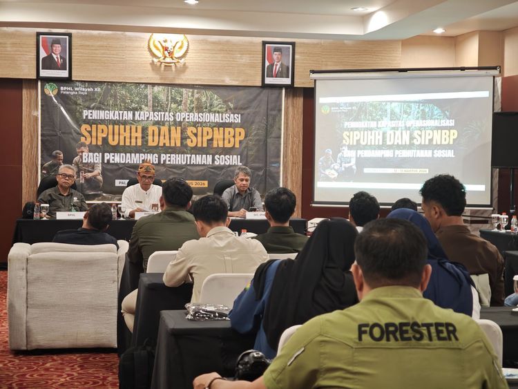 Perkuat Tata Kelola Hasil Hutan, Kemenhut Tingkatkan Kapasitas Pendamping Perhutanan Sosial di Kalimantan Tengah