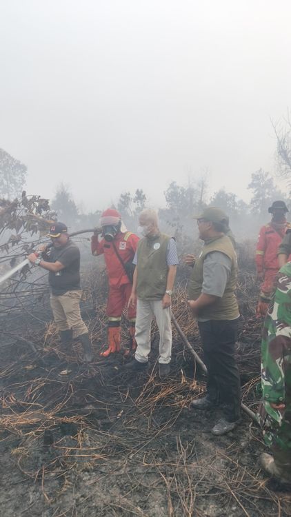 Kementerian Kehutanan Perkuat Supervisi dan Personel Pengendalian Karhutla di Riau