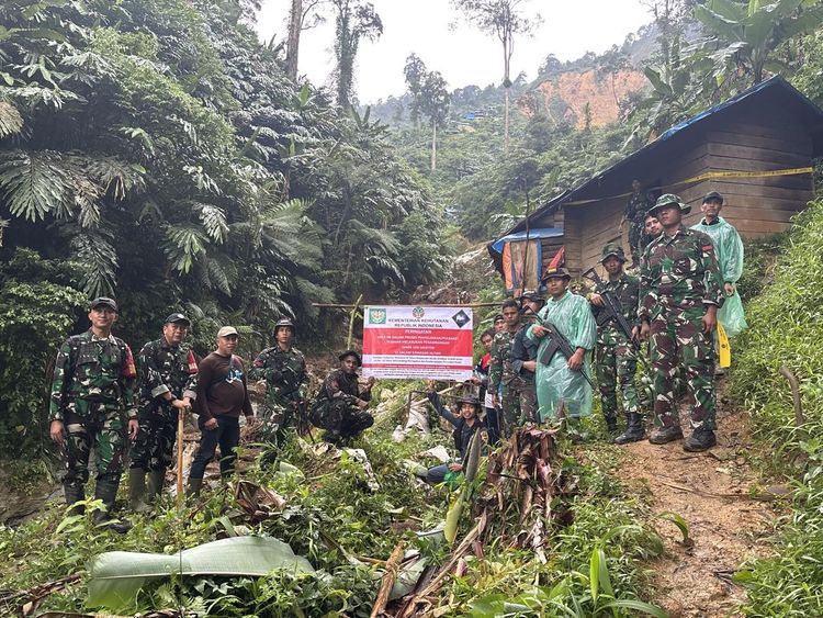 Ditjen Gakkum Kehutanan Gelar Operasi Gabungan Bersama TNI: Penindakan PETI Di Taman Nasional Halimun Salak