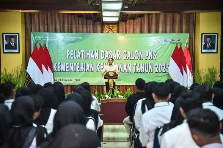 1.693 CPNS Ikuti Latsar Kementerian Kehutanan, Menhut Tekankan Ilmu, Komitmen, dan Dedikasi