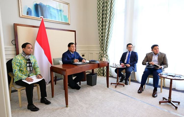 Dari London, Presiden Prabowo Pimpin Rapat Terbatas Bahas Penertiban Kawasan Hutan
